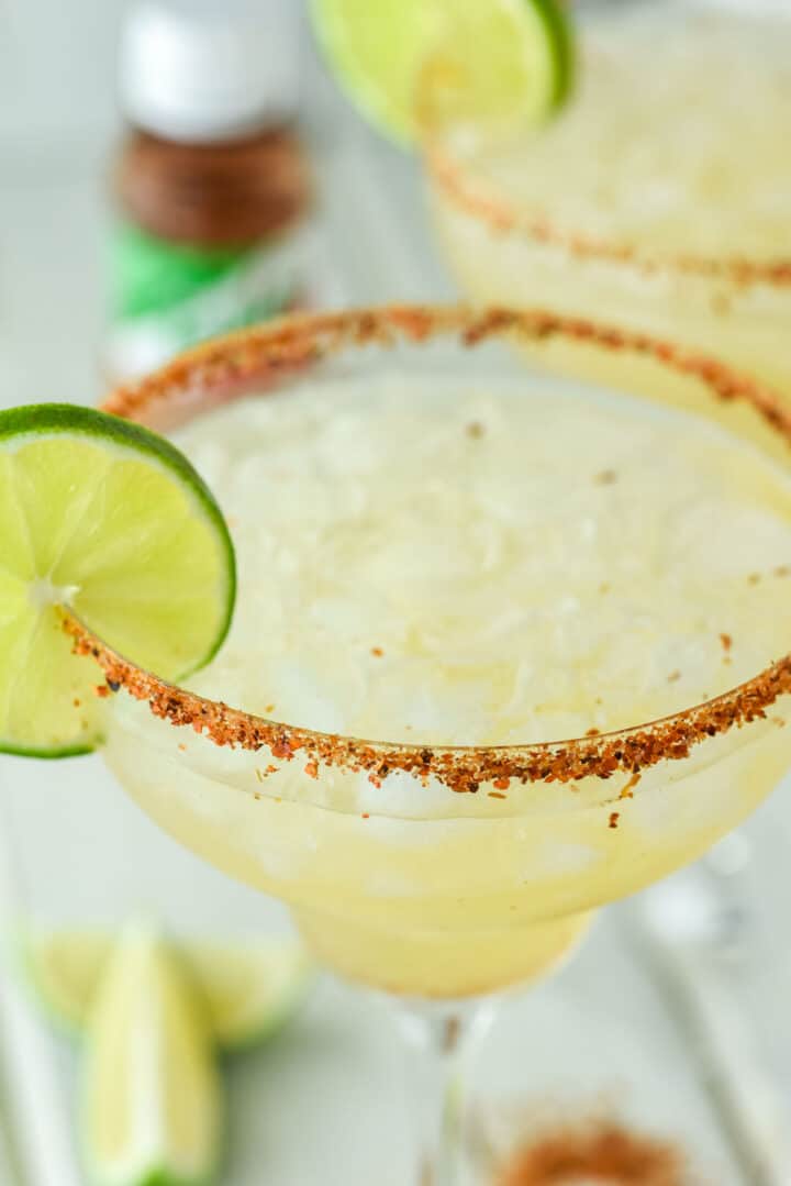Spicy Margarita with Tajín rim
