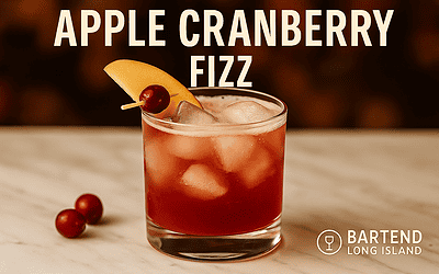 Apple Cranberry Fizz Mocktail