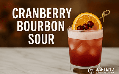 Cranberry Bourbon Sour Recipe