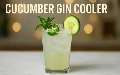 Gin Cucumber Cooler Recipe