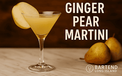 Ginger Pear Martini Recipe