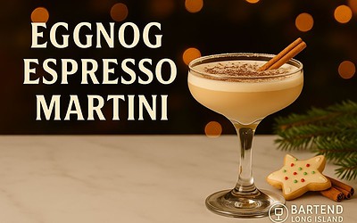 How to Make an Espresso Eggnog Martini