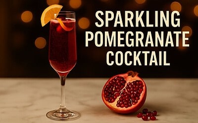 Sparkling Pomegranate Cocktail Recipe