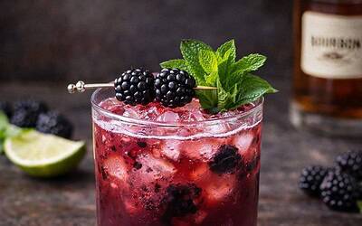 Blackberry Bourbon Smash Recipe