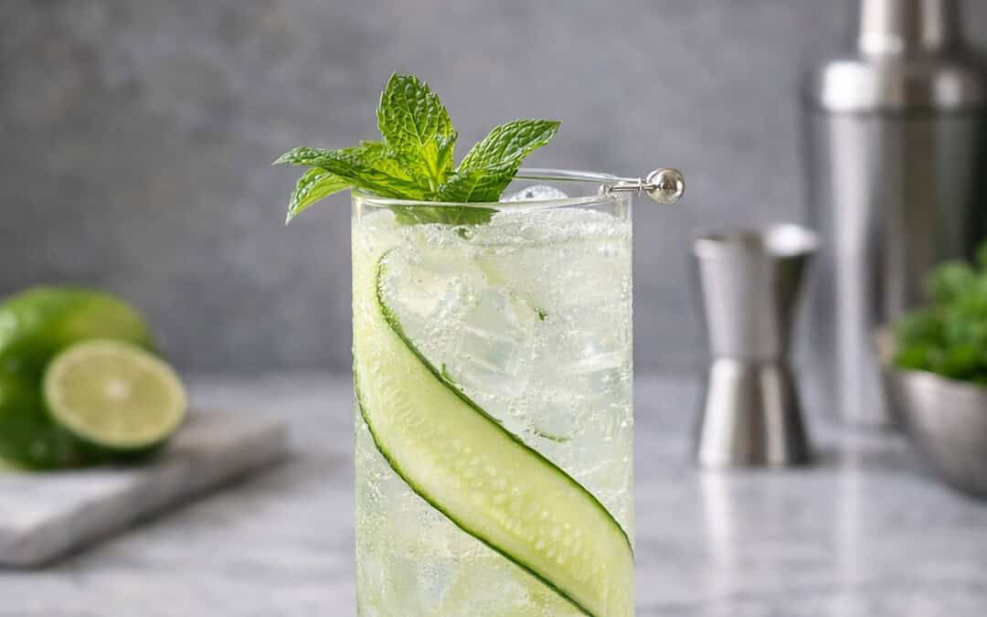 Cucumber Gin Collins Recipe