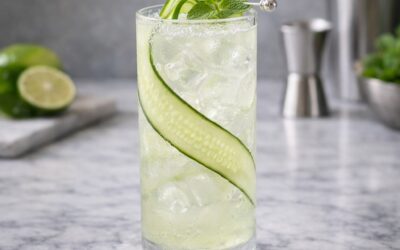 Cucumber Vodka Collins