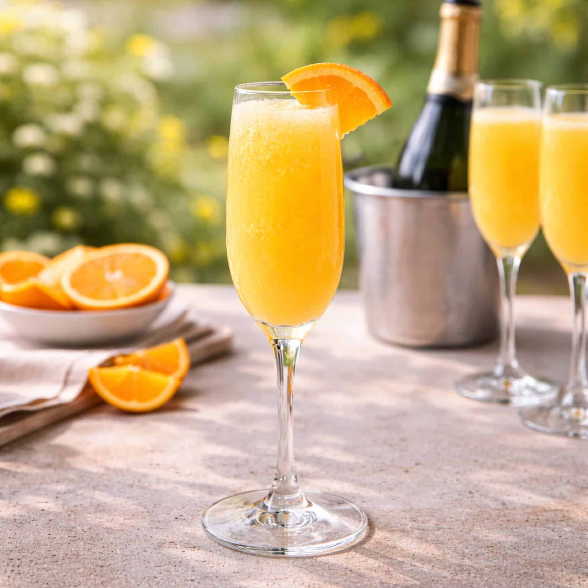 Mimosa brunch spring cocktail
