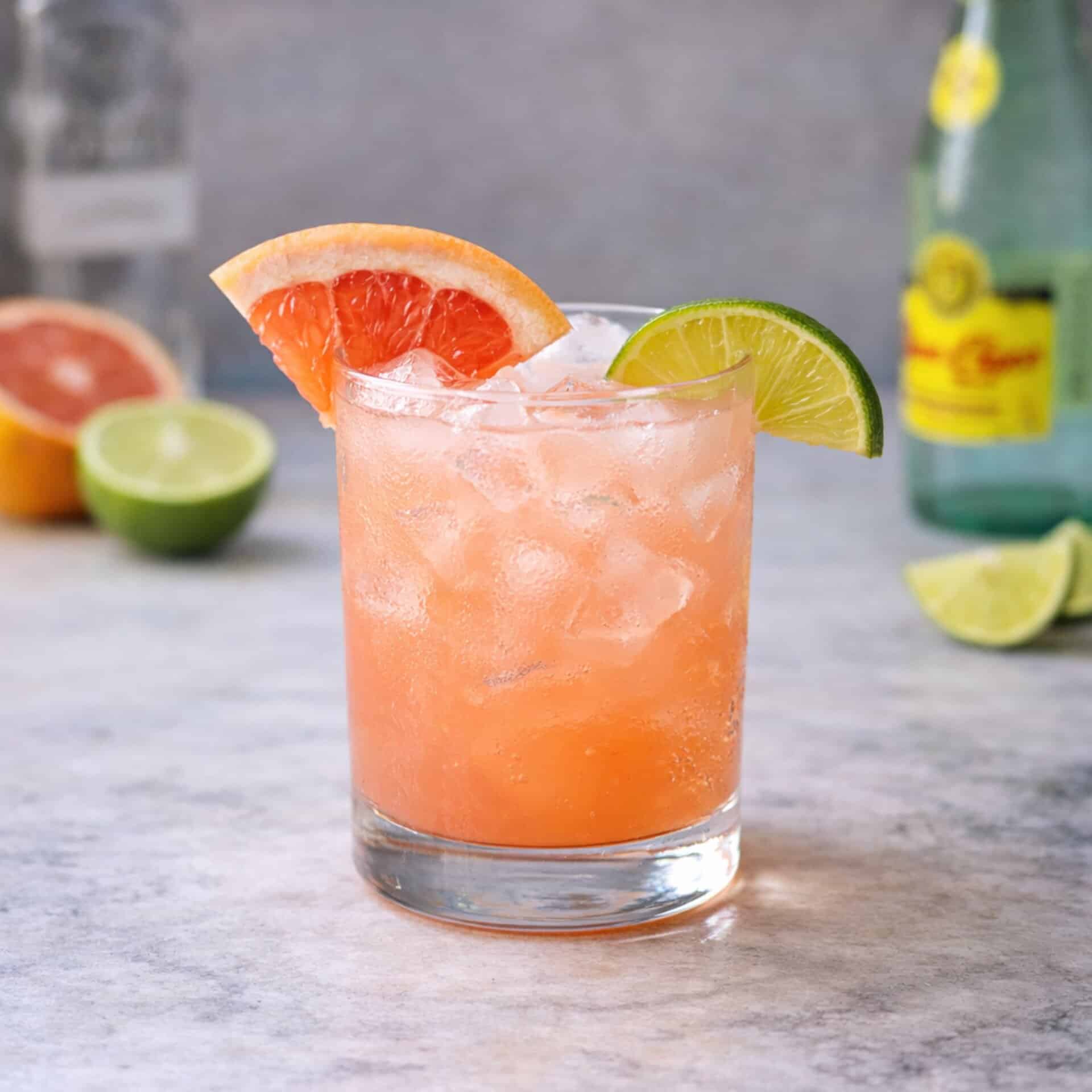 Paloma grapefruit tequila spring cocktail