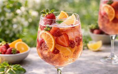 Sparkling Rosé Sangria Recipe
