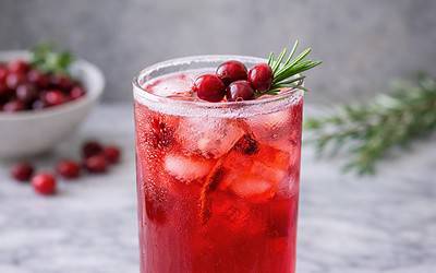 Vodka Cranberry Spritz