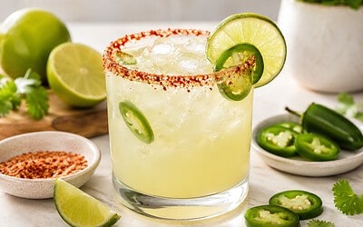 Spicy Margarita Mocktail